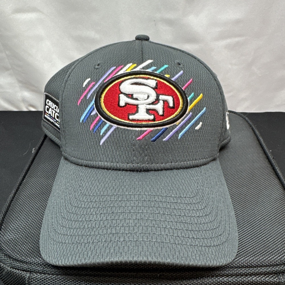 New Era‎ Adult San Francisco 49ers Crucial Catch 2021 Black 39Thirty S/M